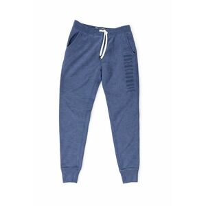 Abercrombie & Fitch Womens Blue Heathered Joggers Sweatpants NYC Logo Size S‎